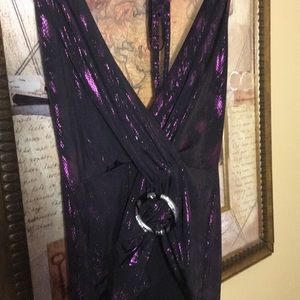 🌺Clubbing shirt shimmering purple 🌺 30% Bundle